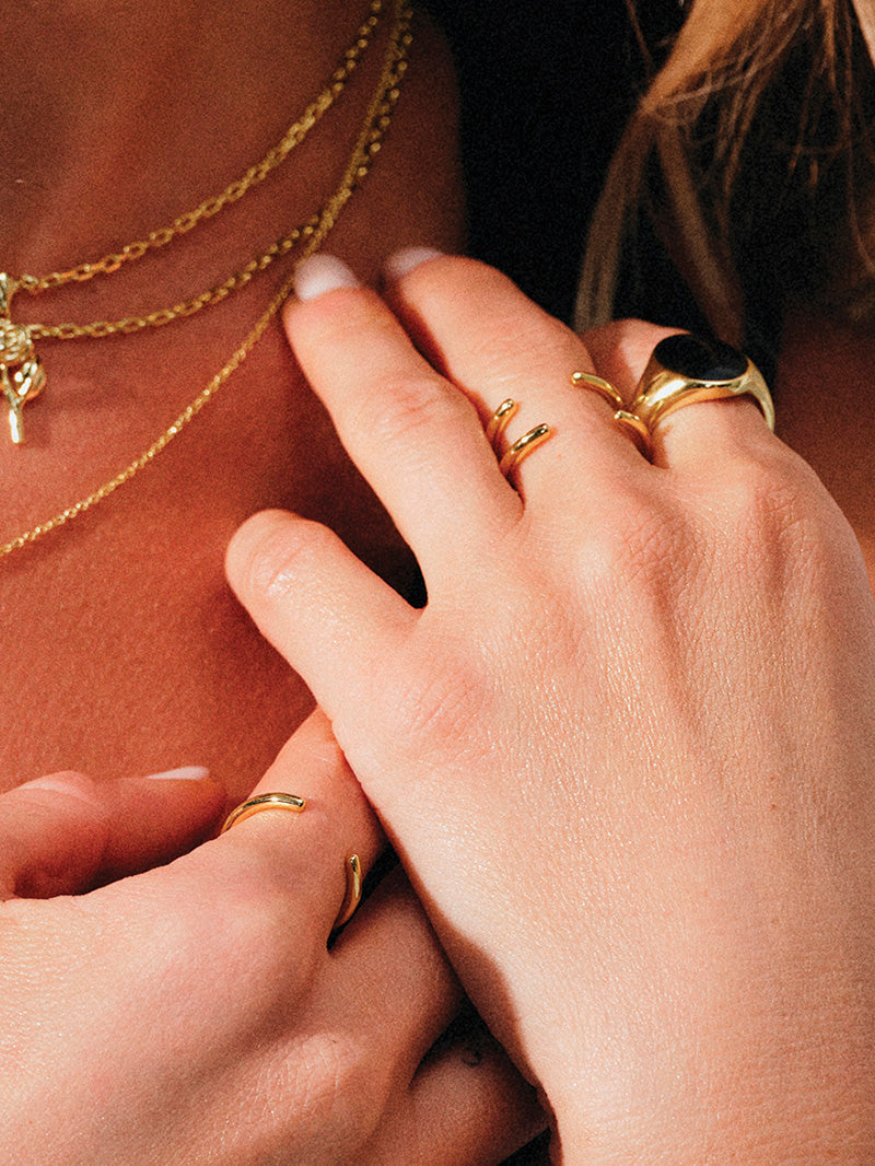 Glitch Ring | Gold | KC Image | Uncommon James