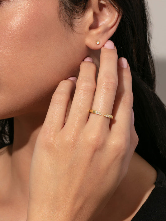 Karma Ring | Gold | Product Image | Uncommon James