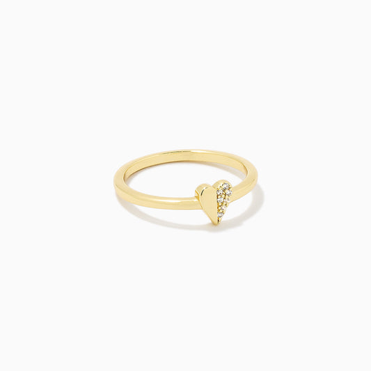 Other Half Heart Ring | Gold | Product Image | Uncommon James