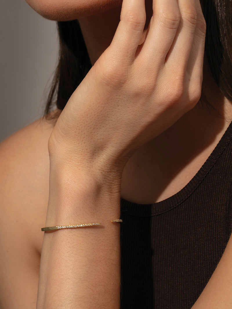 Wild Nights Bracelet | Gold | Model Image | Uncommon James