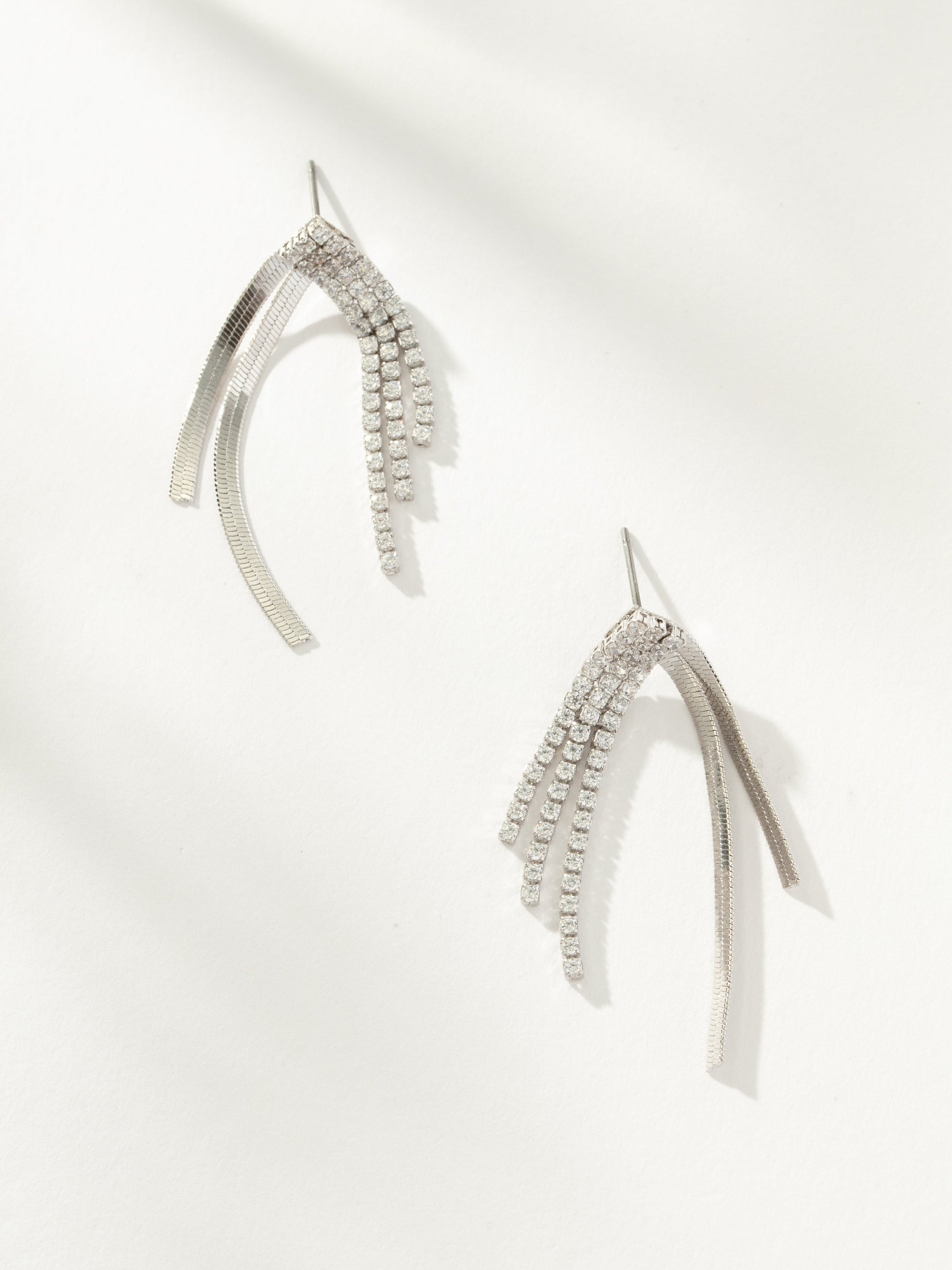Twin Flame Earrings | Silver | Product Image | Uncommon James