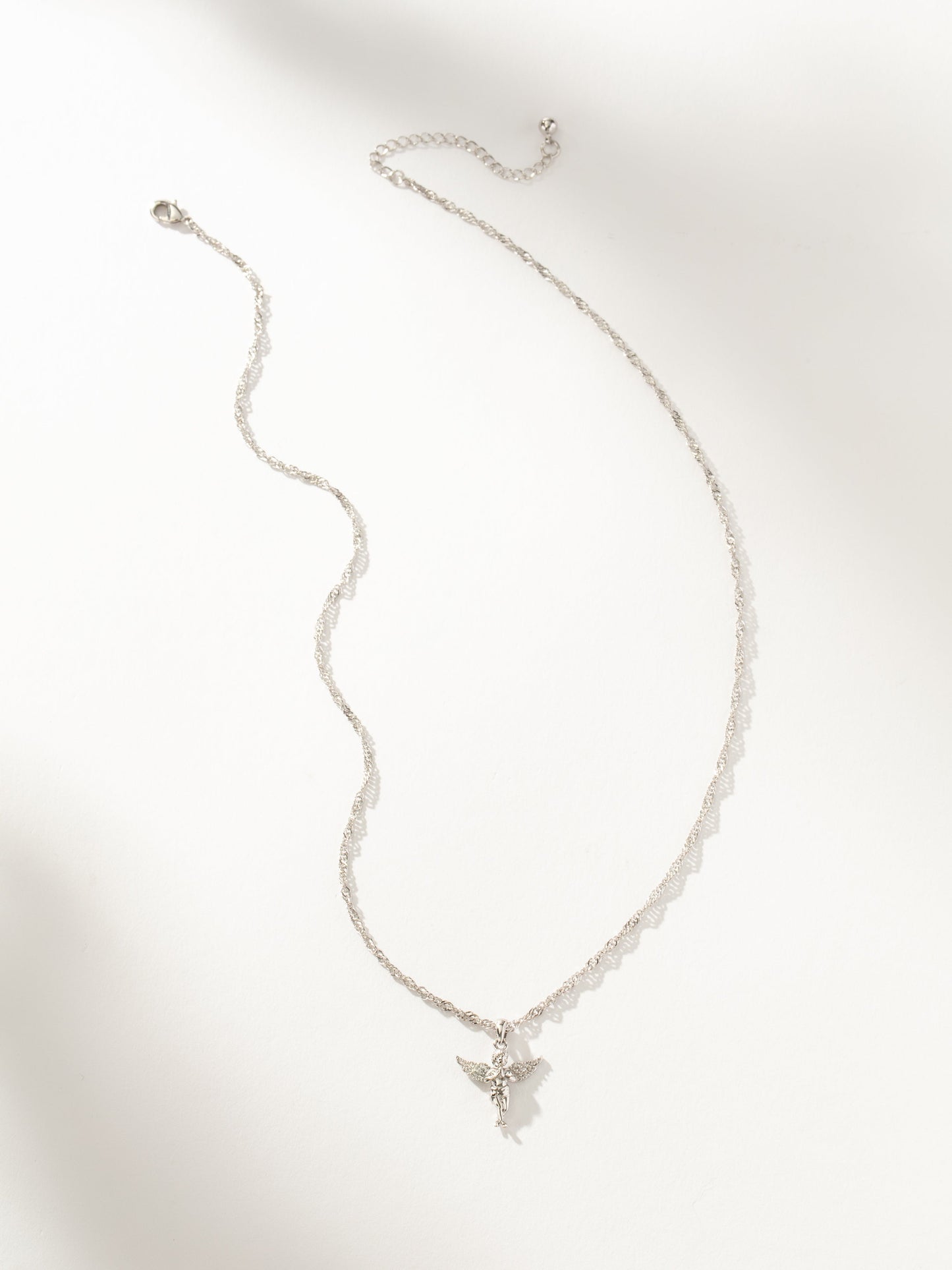 Angel on Earth Pendant Necklace | Silver | Product Image | Uncommon James