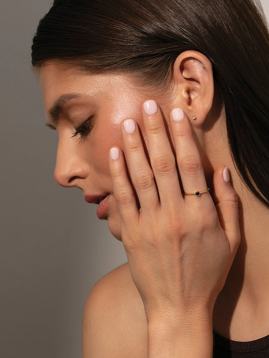 Full Moon Ring | Gold | Product Image | Uncommon James