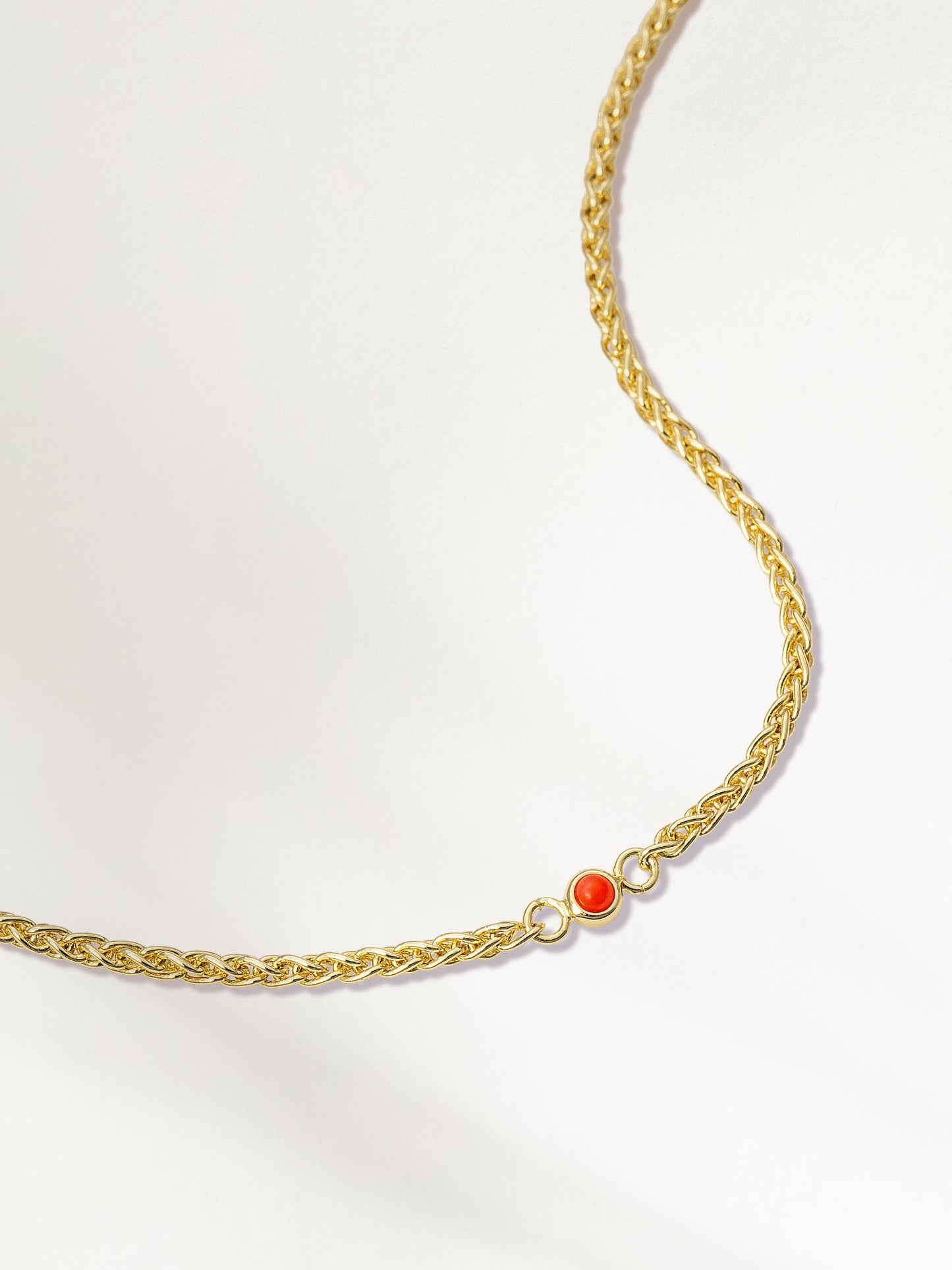 Precious Stone and Chain Bracelet | Gold | Product Detail Image | Uncommon James