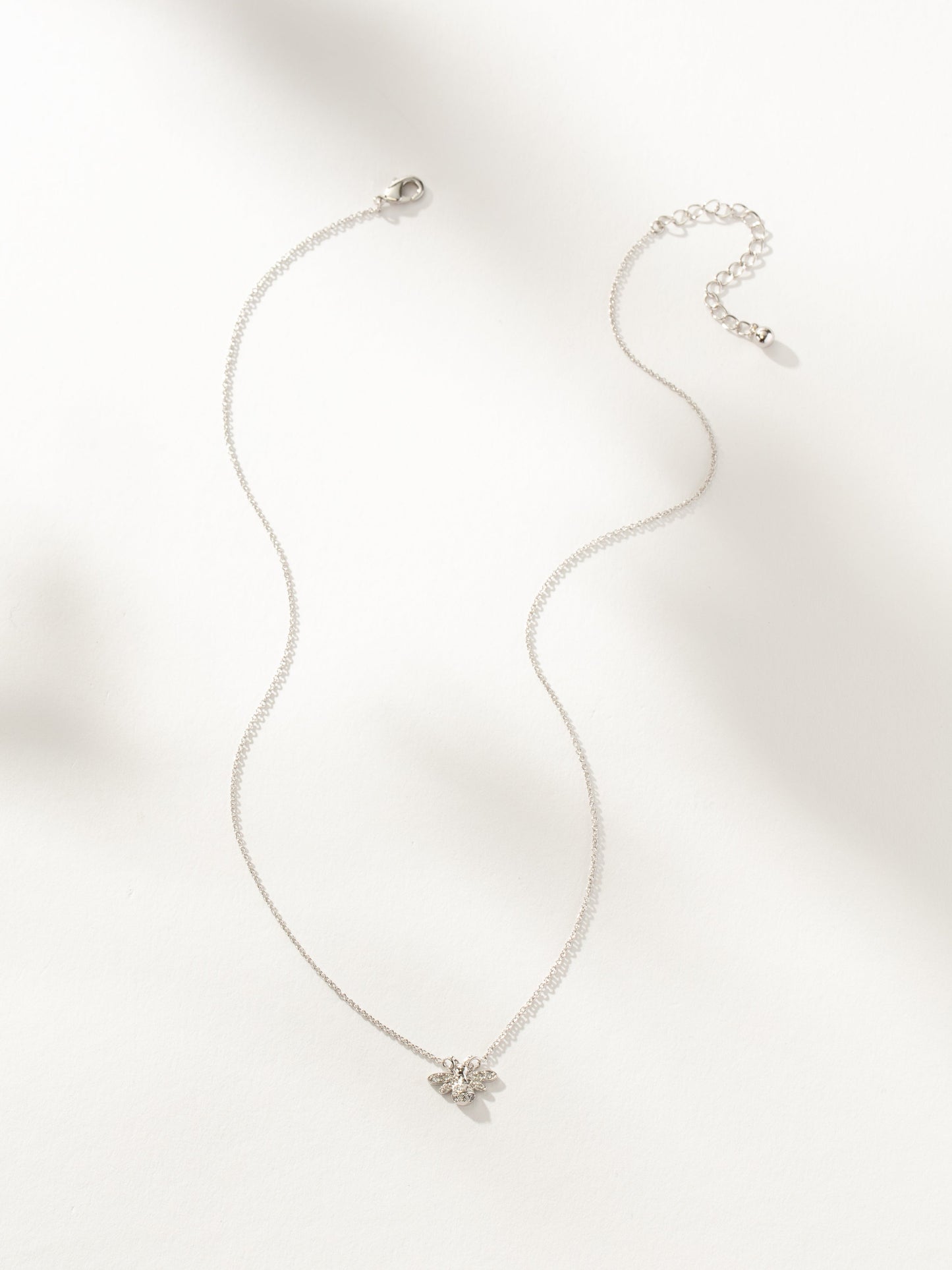 Bee Necklace | Silver | Product Image | Uncommon James
