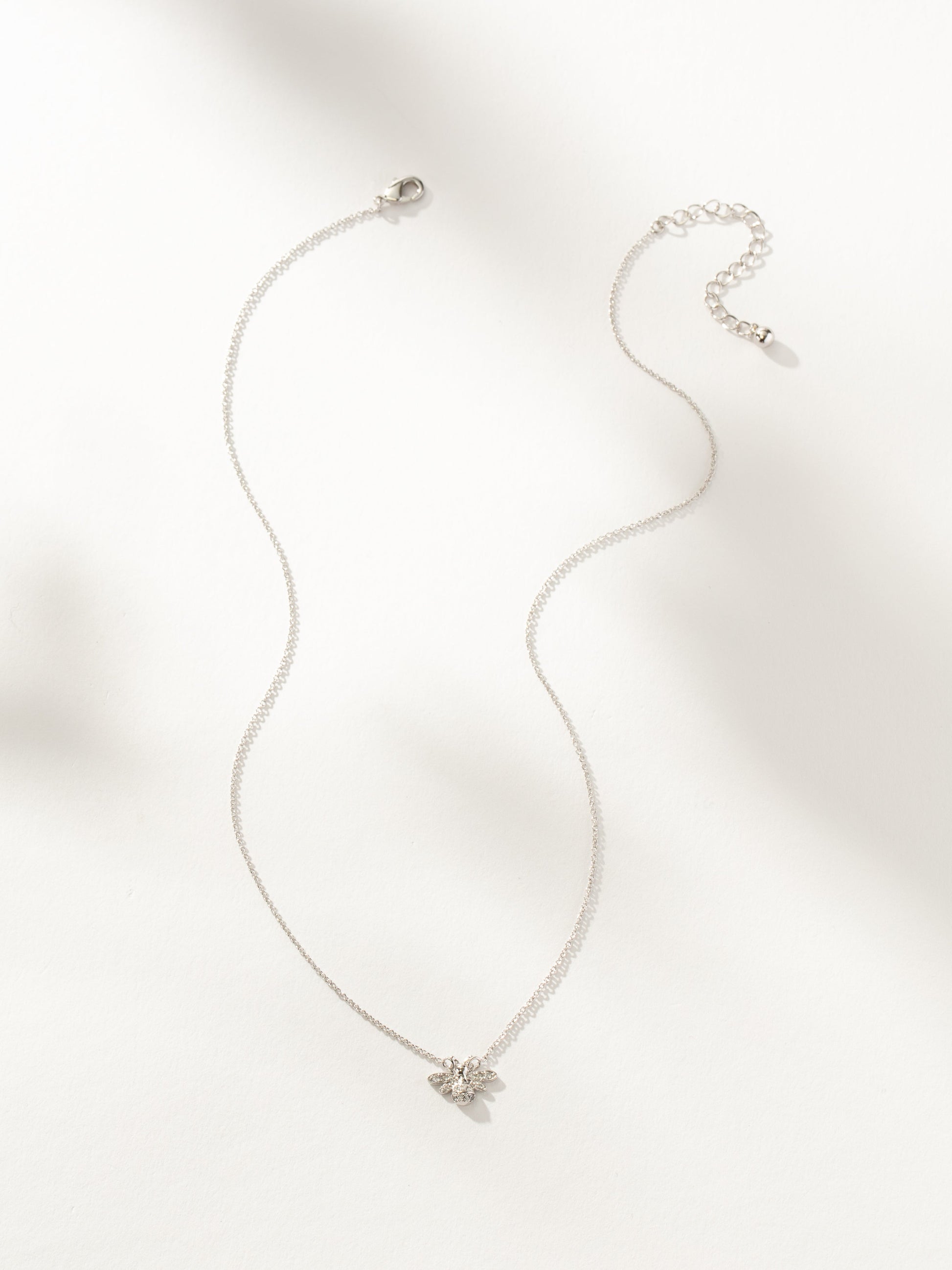 Bee Necklace | Silver | Product Image | Uncommon James