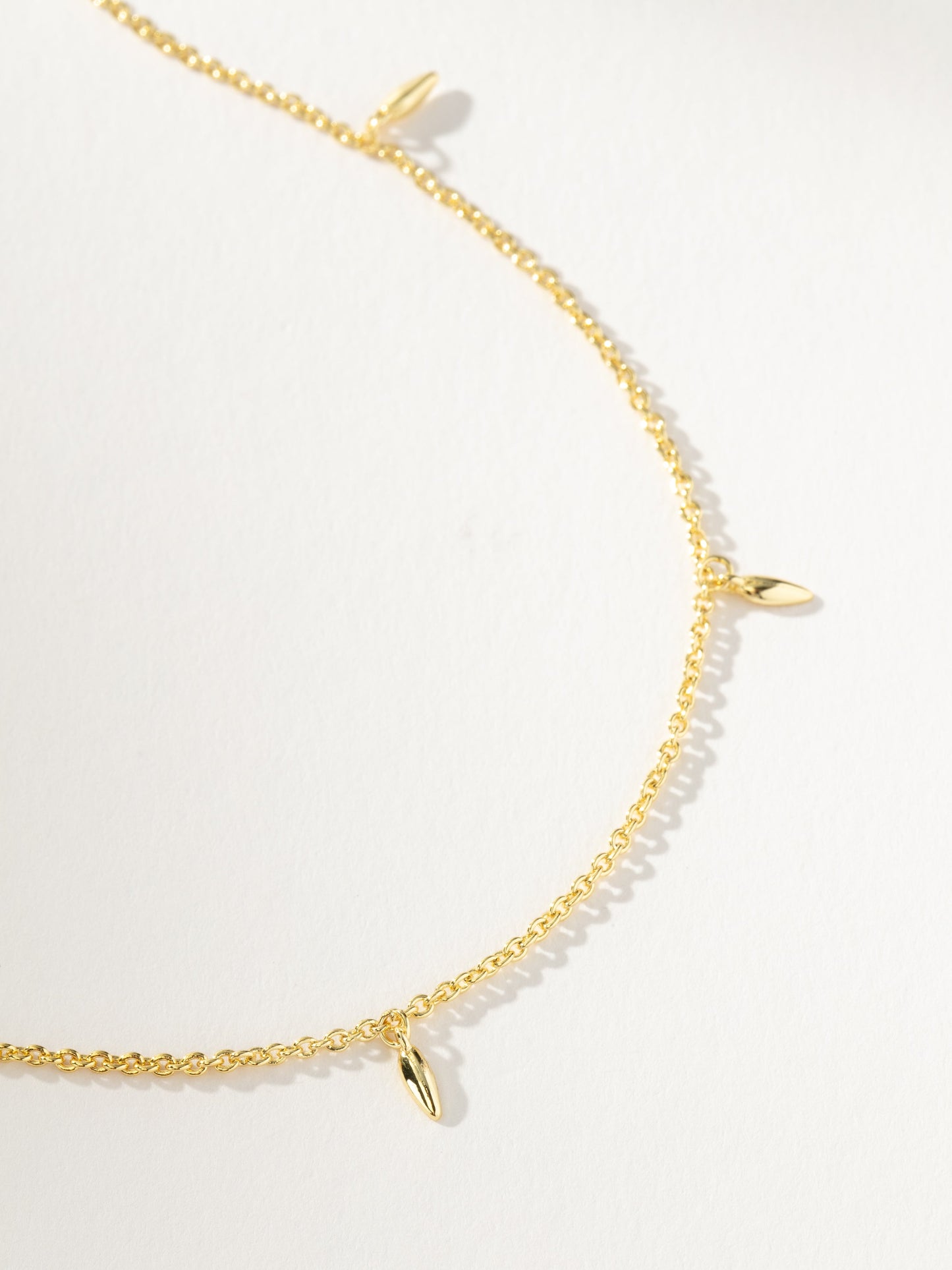 Dainty Layering Necklace | Gold | Product Detail Image | Uncommon James