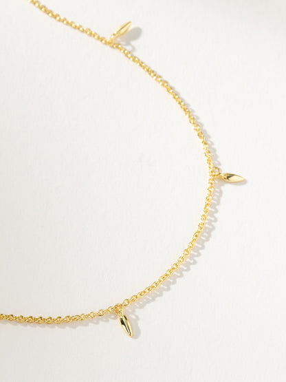 ["Dainty Layering Necklace ", " Gold ", " Product Detail Image ", " Uncommon James"]