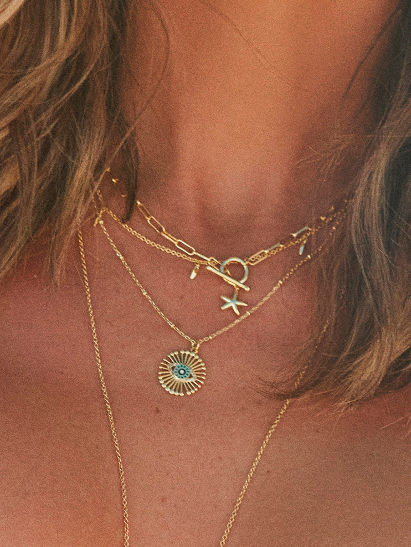 Dainty Layering Necklace | Gold | KC Image | Uncommon James