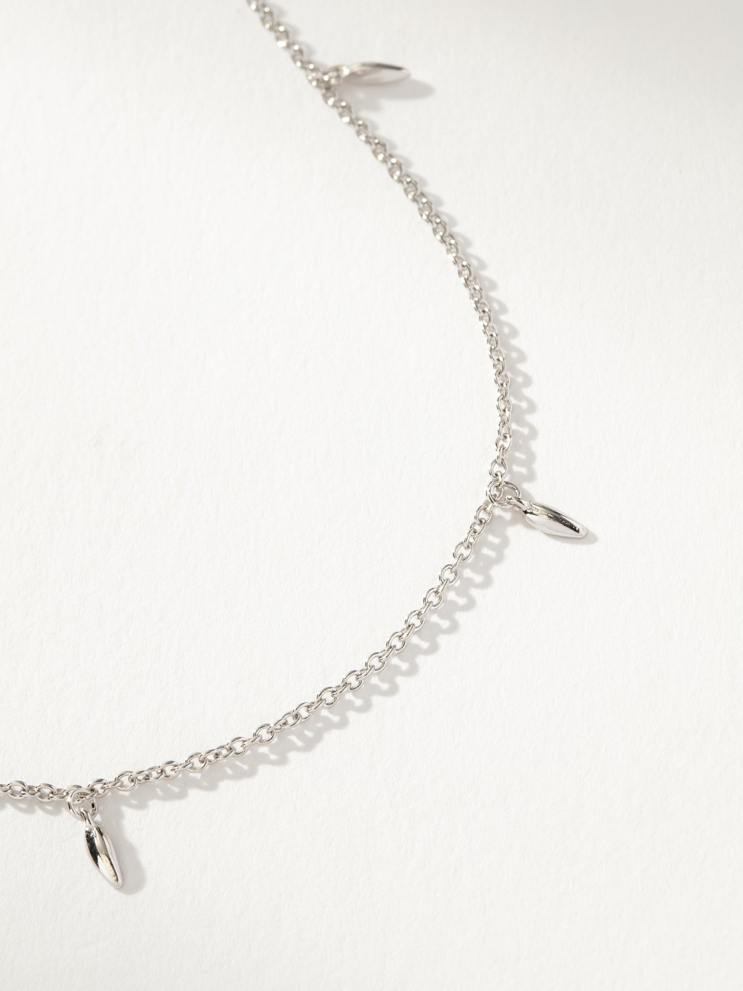Dainty Layering Necklace | Silver | Product Detail Image | Uncommon James