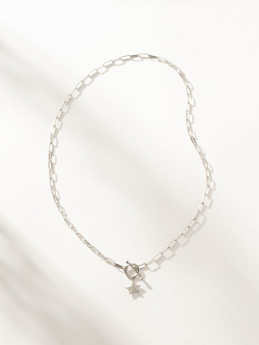 Starfish Pendant and Chain Necklace | Silver | Product Image | Uncommon James