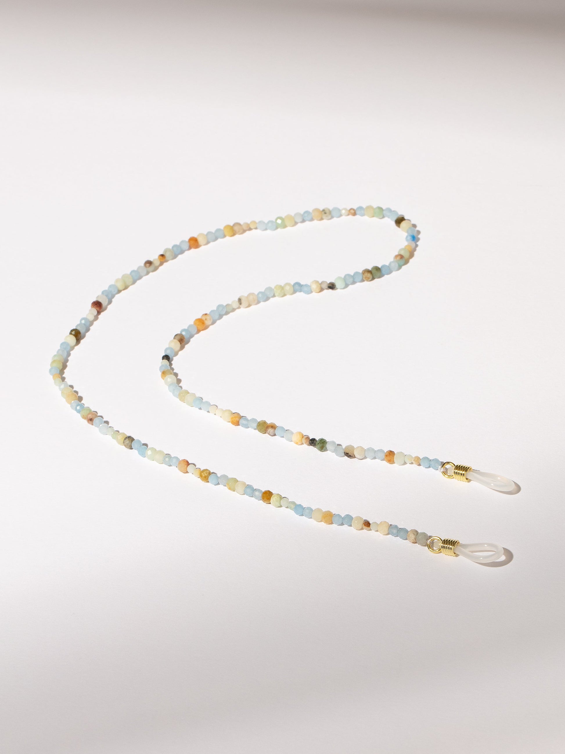 Seaside Beaded Sunglasses Chain | Blue | Product Image | Uncommon Lifestyle