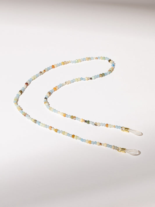 Seaside Beaded Sunglasses Chain | Blue | Product Image | Uncommon Lifestyle
