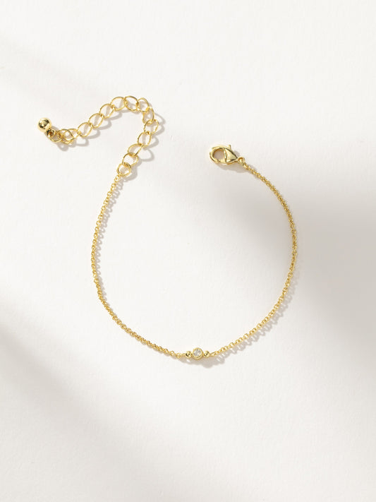Forever Dainty Chain Bracelet | Gold | Product Image | Uncommon James