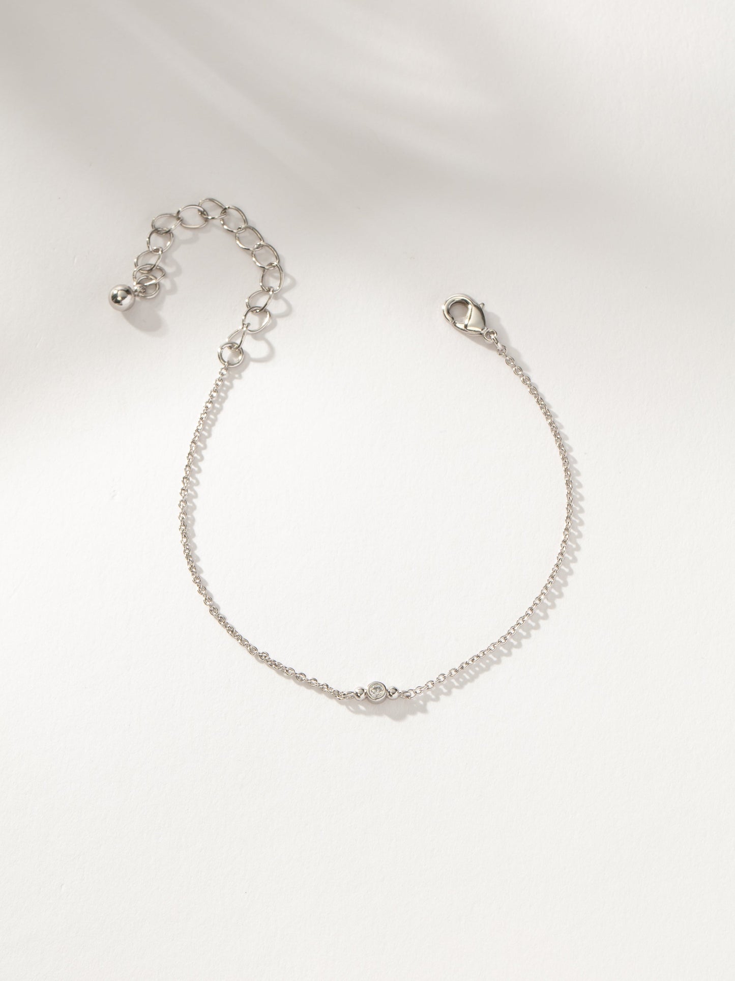 Forever Dainty Chain Bracelet | Silver | Product Image | Uncommon James