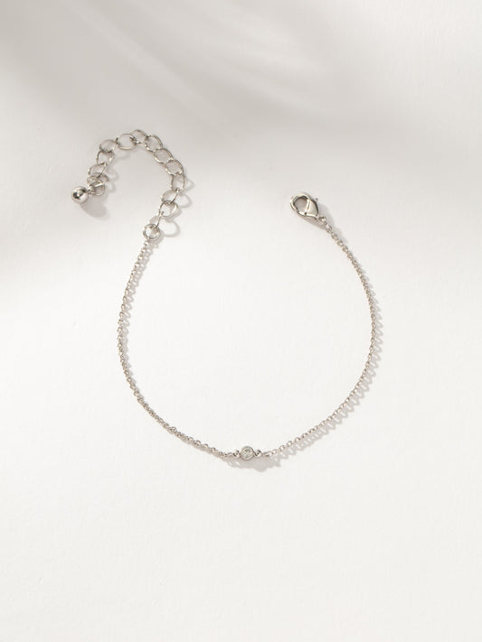 Forever Dainty Chain Bracelet | Silver | Product Image | Uncommon James