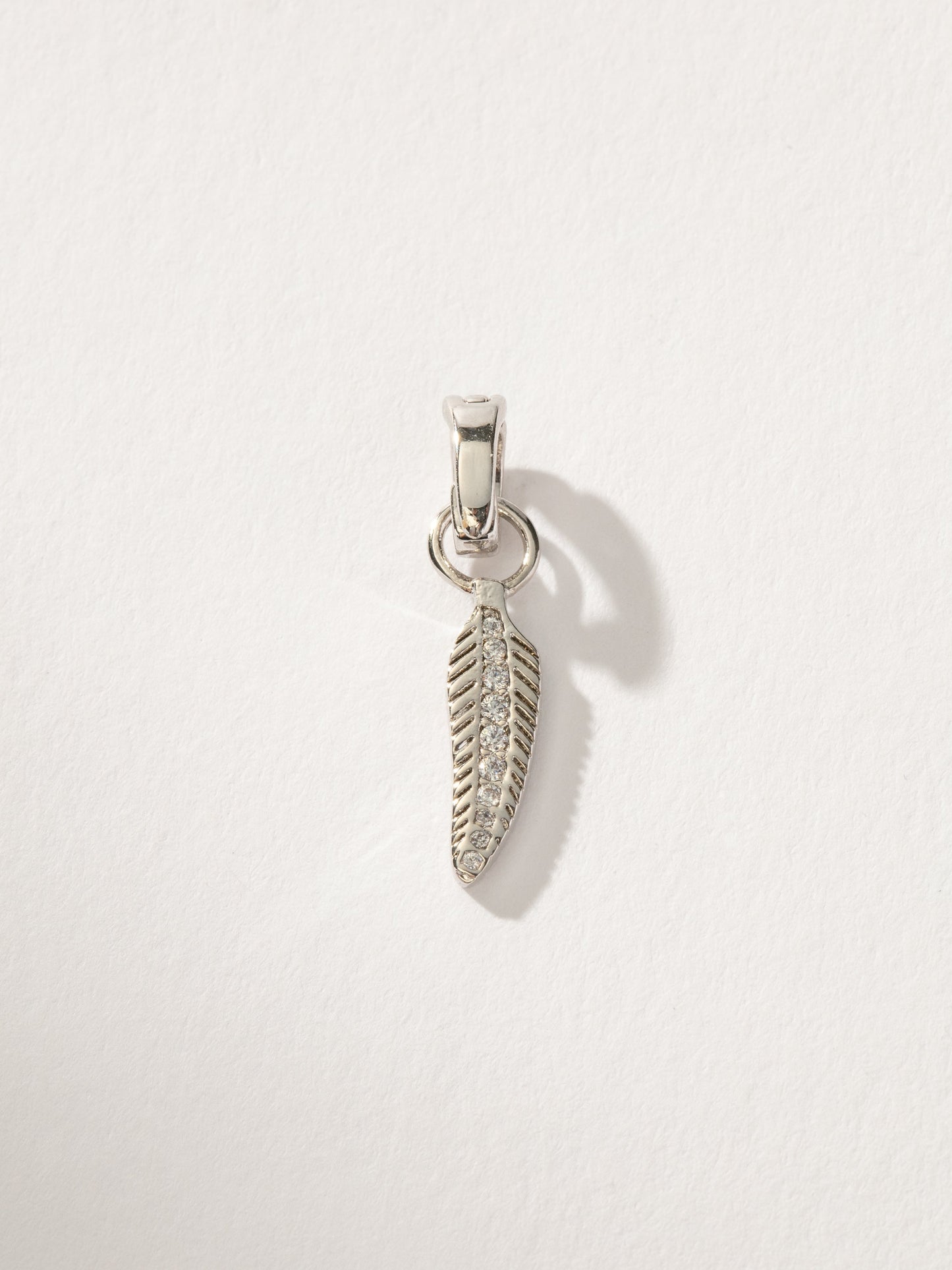 Feather Charm | Silver | Product Image | Uncommon James