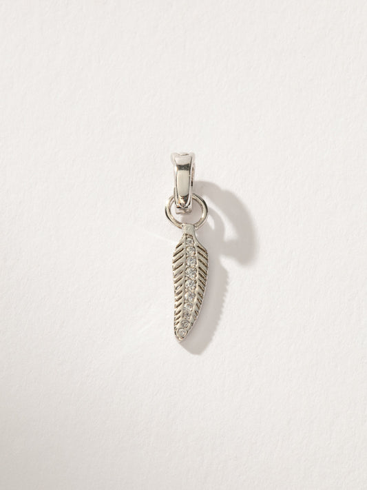 Feather Charm | Silver | Product Image | Uncommon James