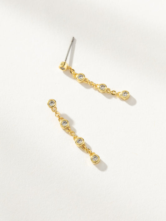 Make It Shine Dangle Earrings | Gold | Product Image | Uncommon James
