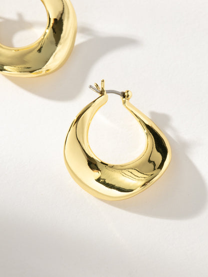 ["Swan Earrings ", " Gold ", " Product Image ", " Uncommon James"]
