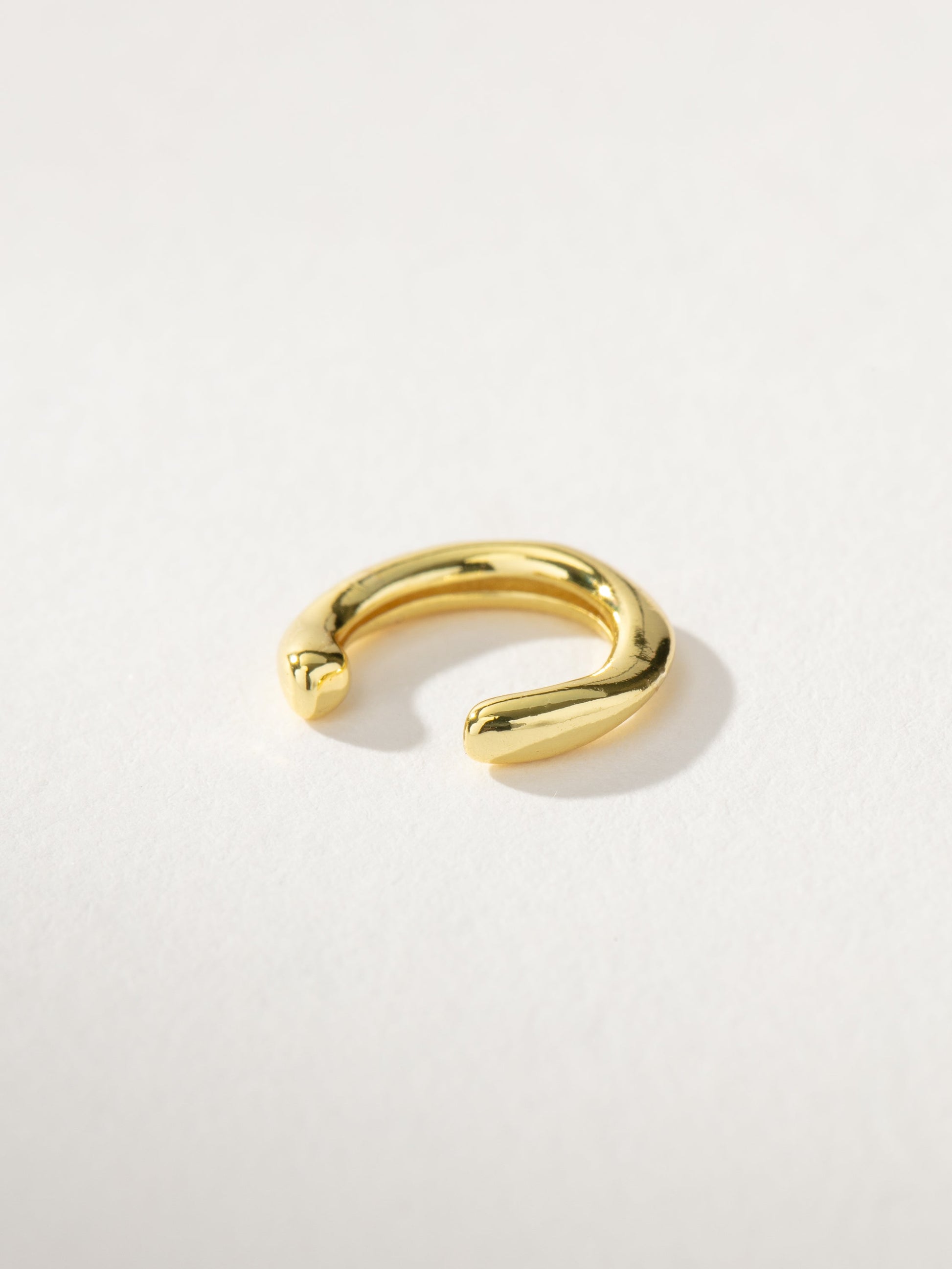 Wavy Ear Cuff | Gold | Product Image | Uncommon James
