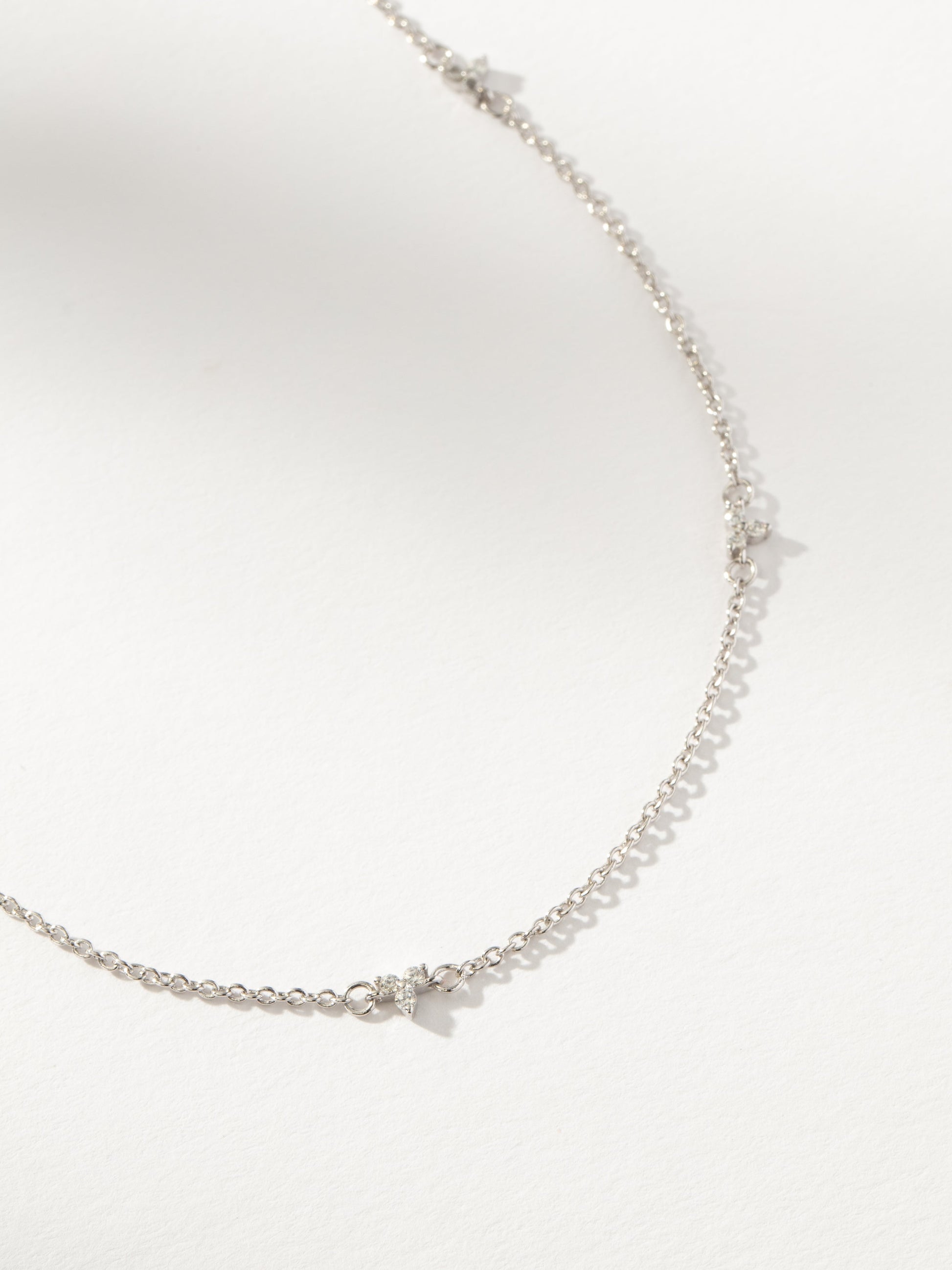 In Bloom Dainty Chain Necklace | Silver | Product Image | Uncommon James