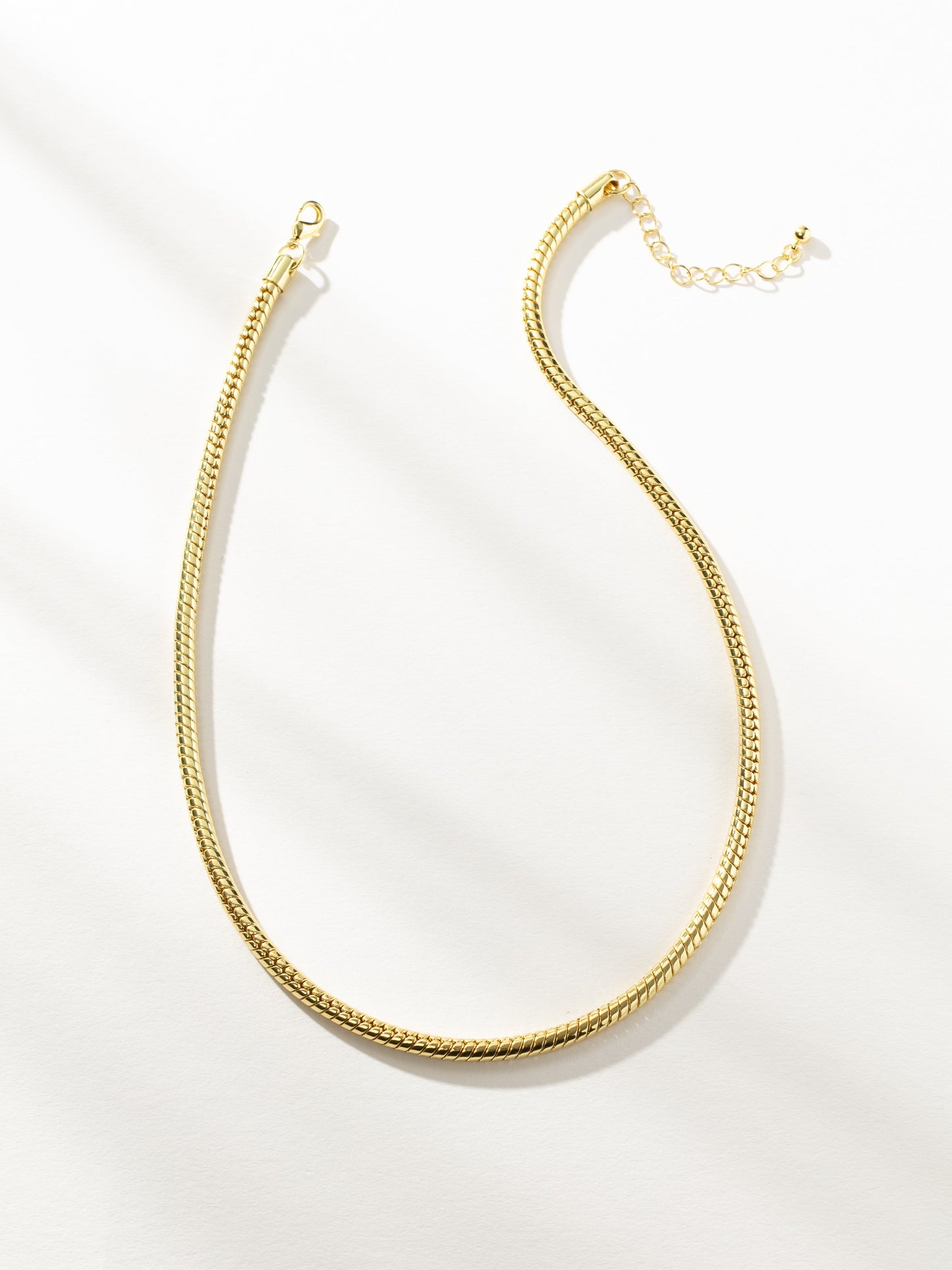 Bold Snake Chain Necklace | Gold | Product Image | Uncommon James