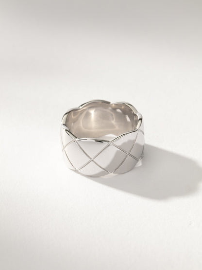 ["Quilted Ring ", " Silver ", " Product Detail Image ", " Uncommon James"]