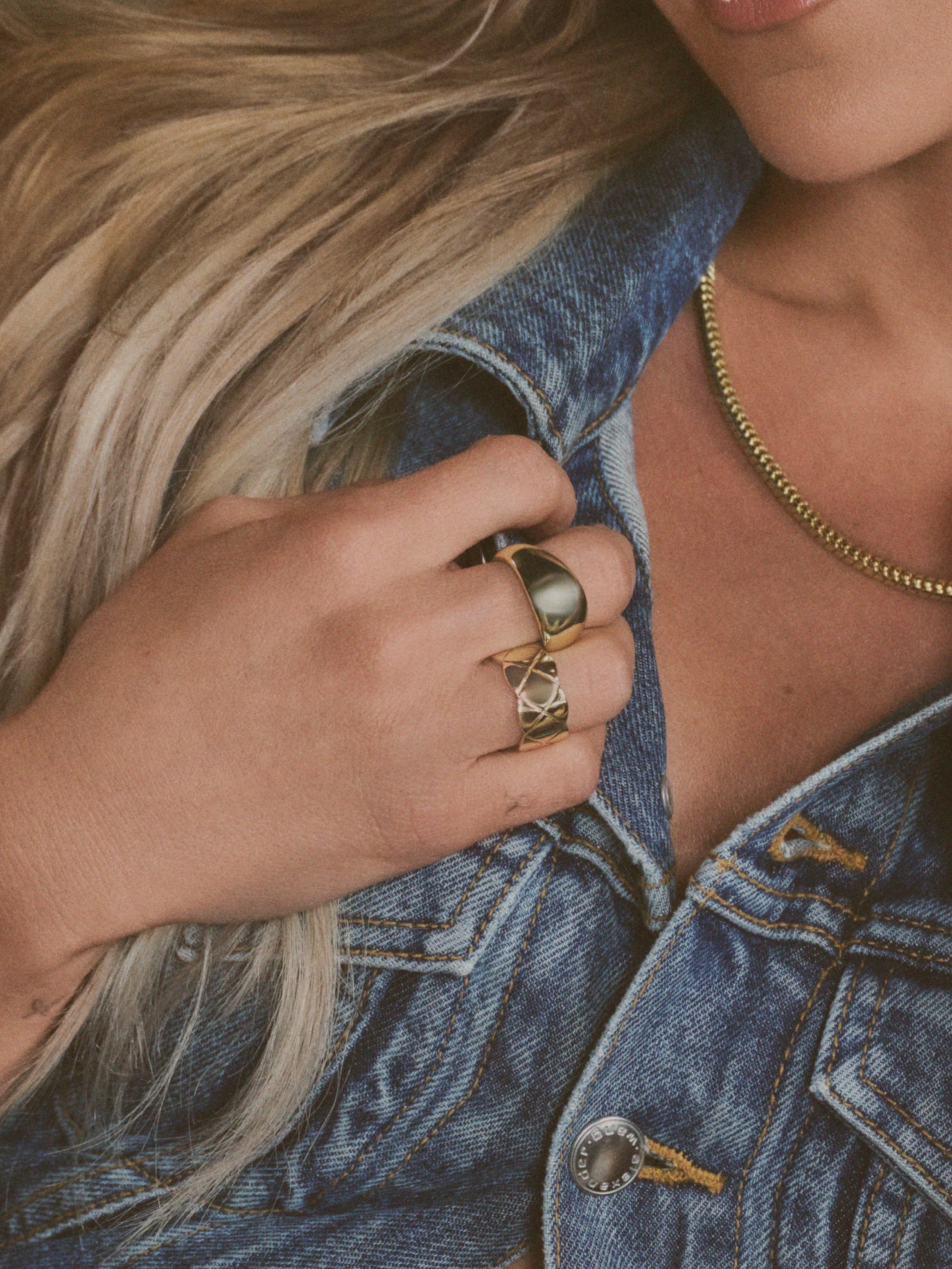 Statement Dome Ring | Gold | KC Image | Uncommon James