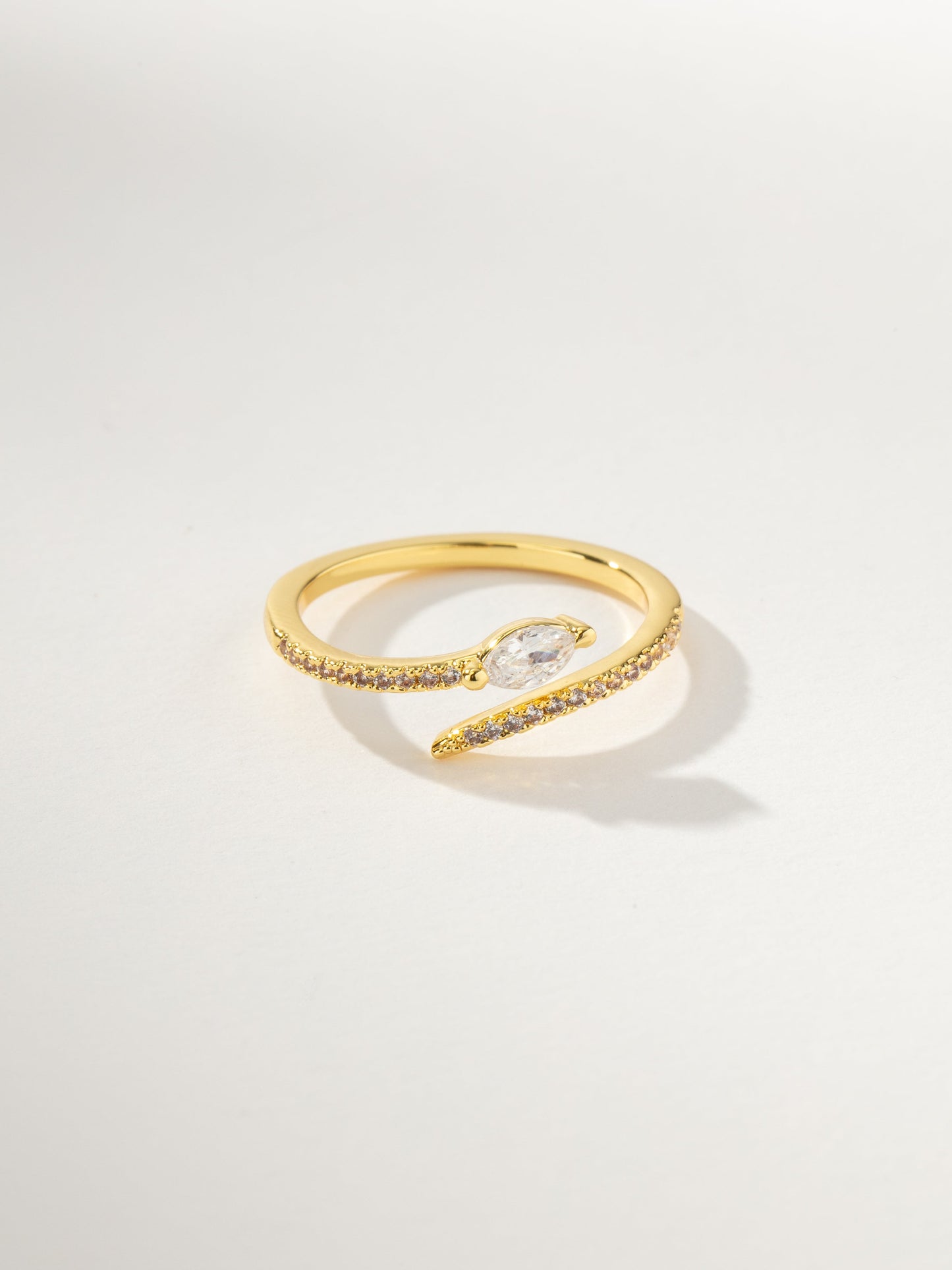 Viper Snake Ring | Gold | Product Image | Uncommon James