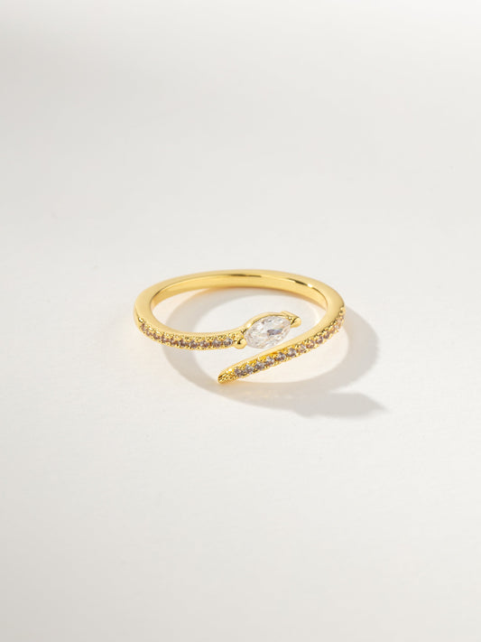 Viper Snake Ring | Gold | Product Image | Uncommon James