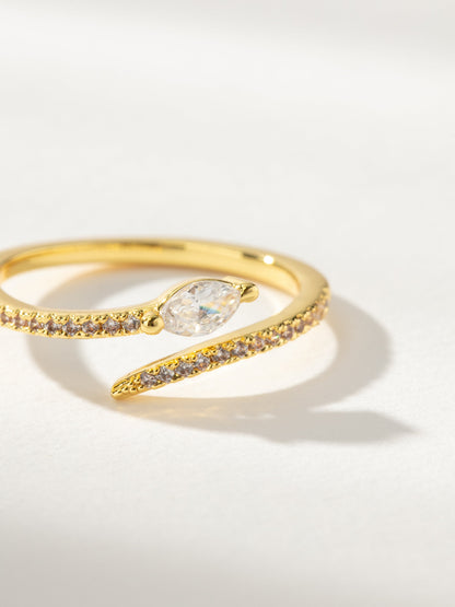 ["Viper Snake Ring ", " Gold ", " Product Image ", " Uncommon James"]