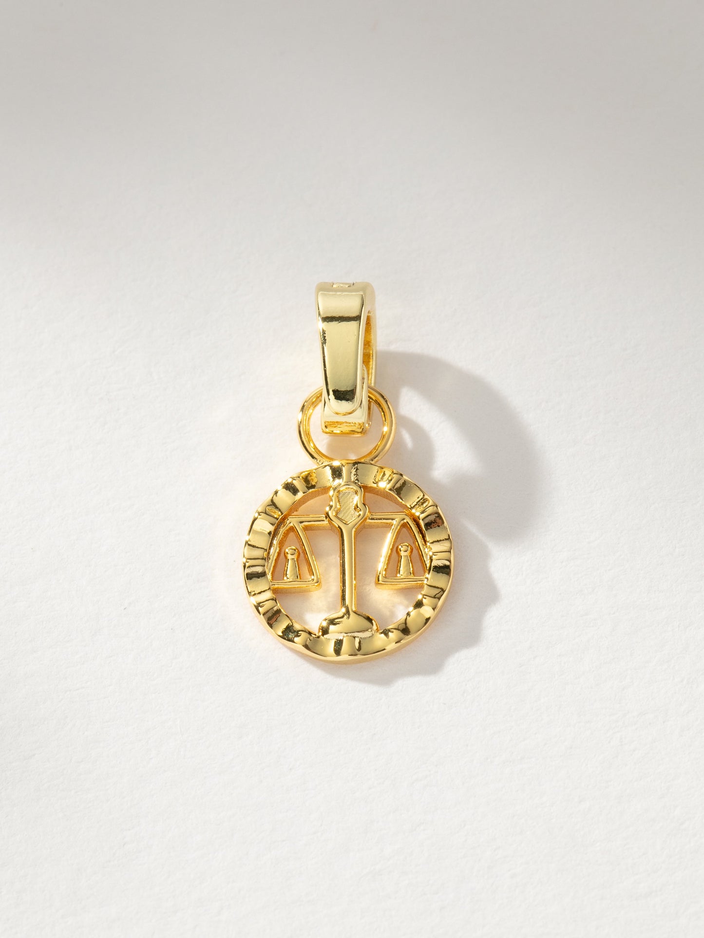 Zodiac Charm | Gold Libra | Product Image | Uncommon James