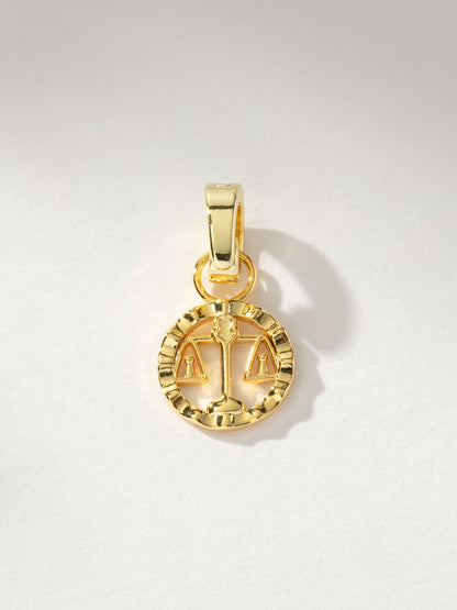 ["Zodiac Charm ", " Gold Libra ", " Product Image ", " Uncommon James"]