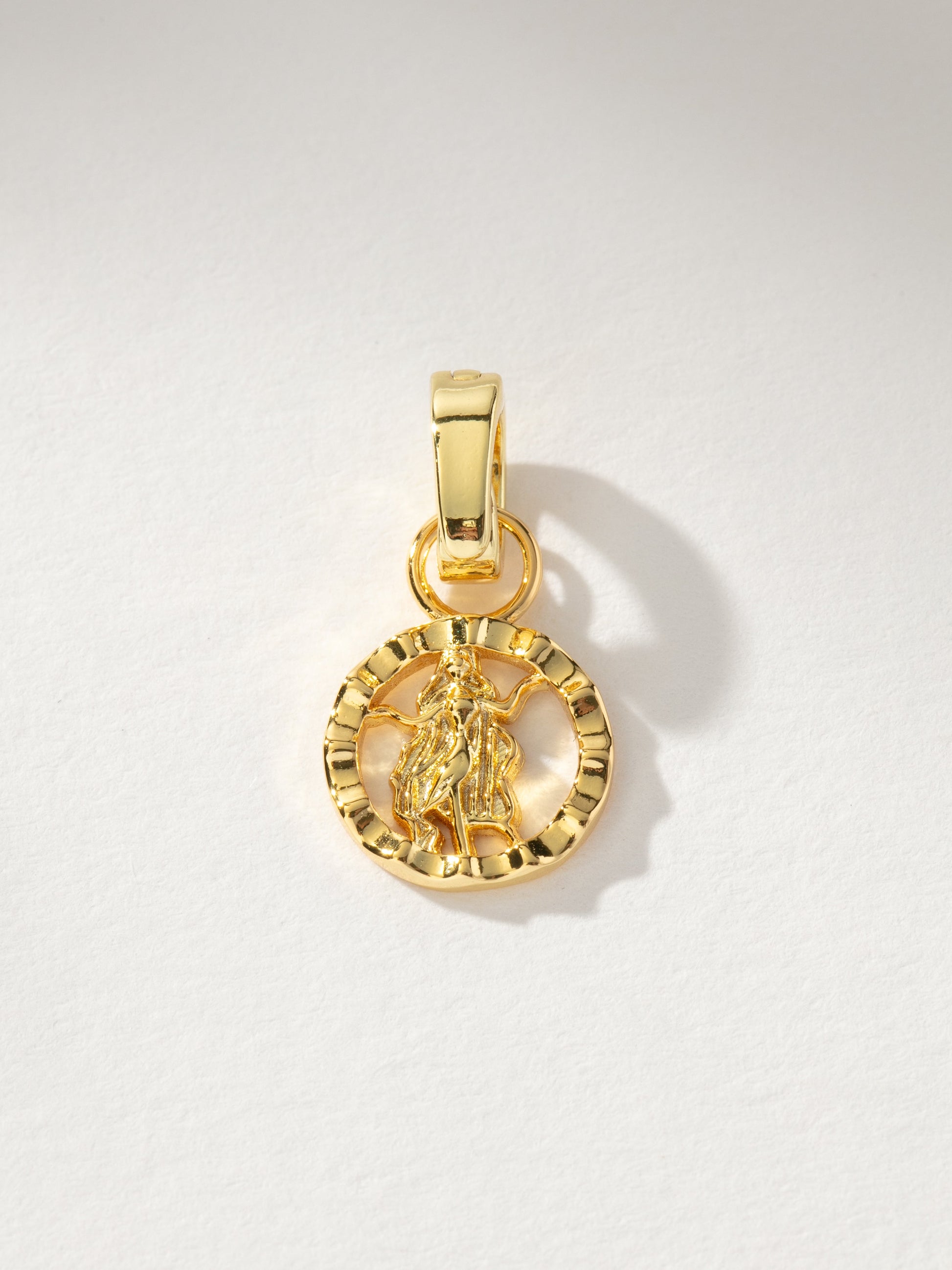 Zodiac Charm | Gold Virgo | Product Image |  Uncommon James