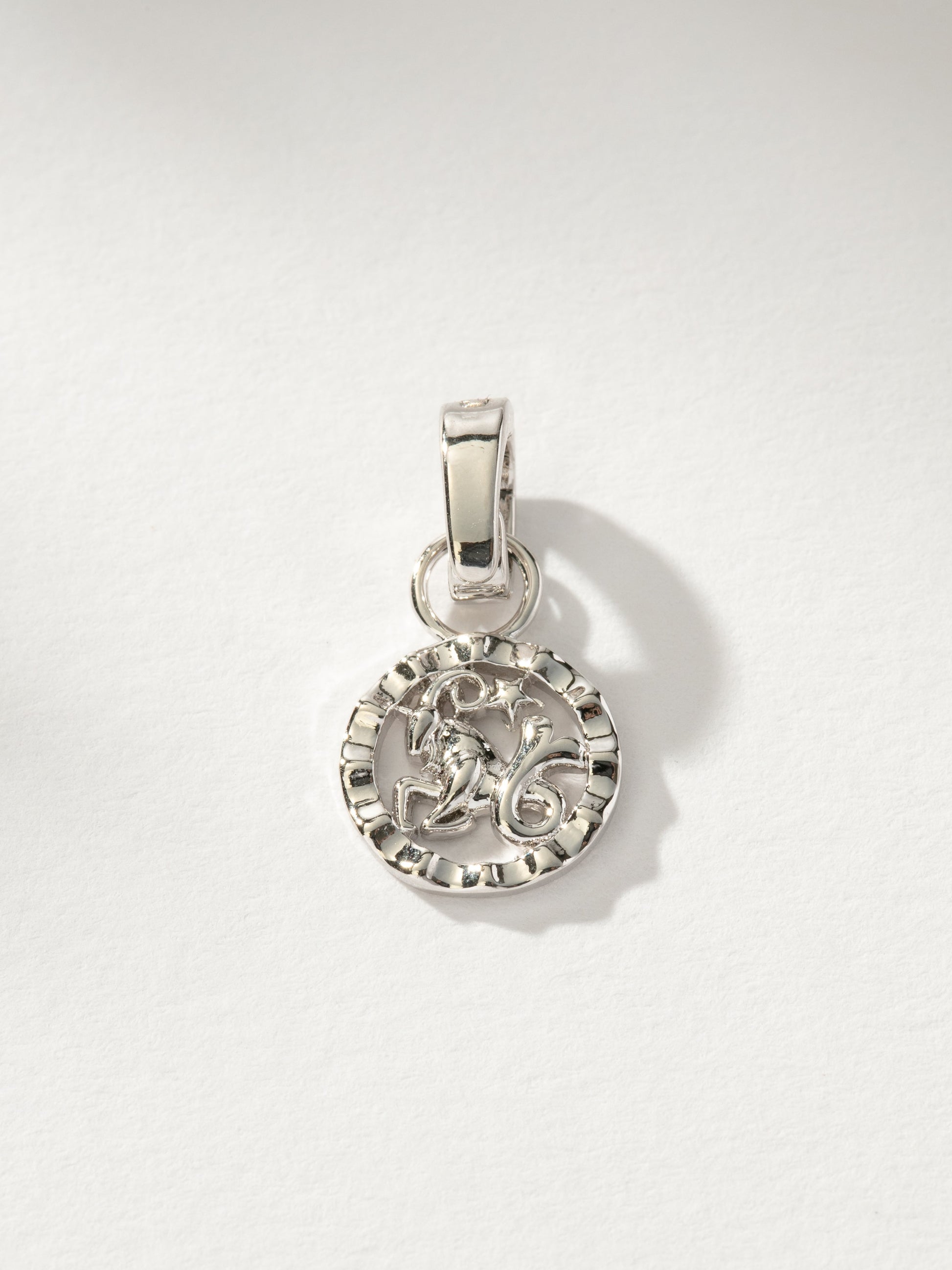 Zodiac Charm | Silver Capricorn | Product Image | Uncommon James