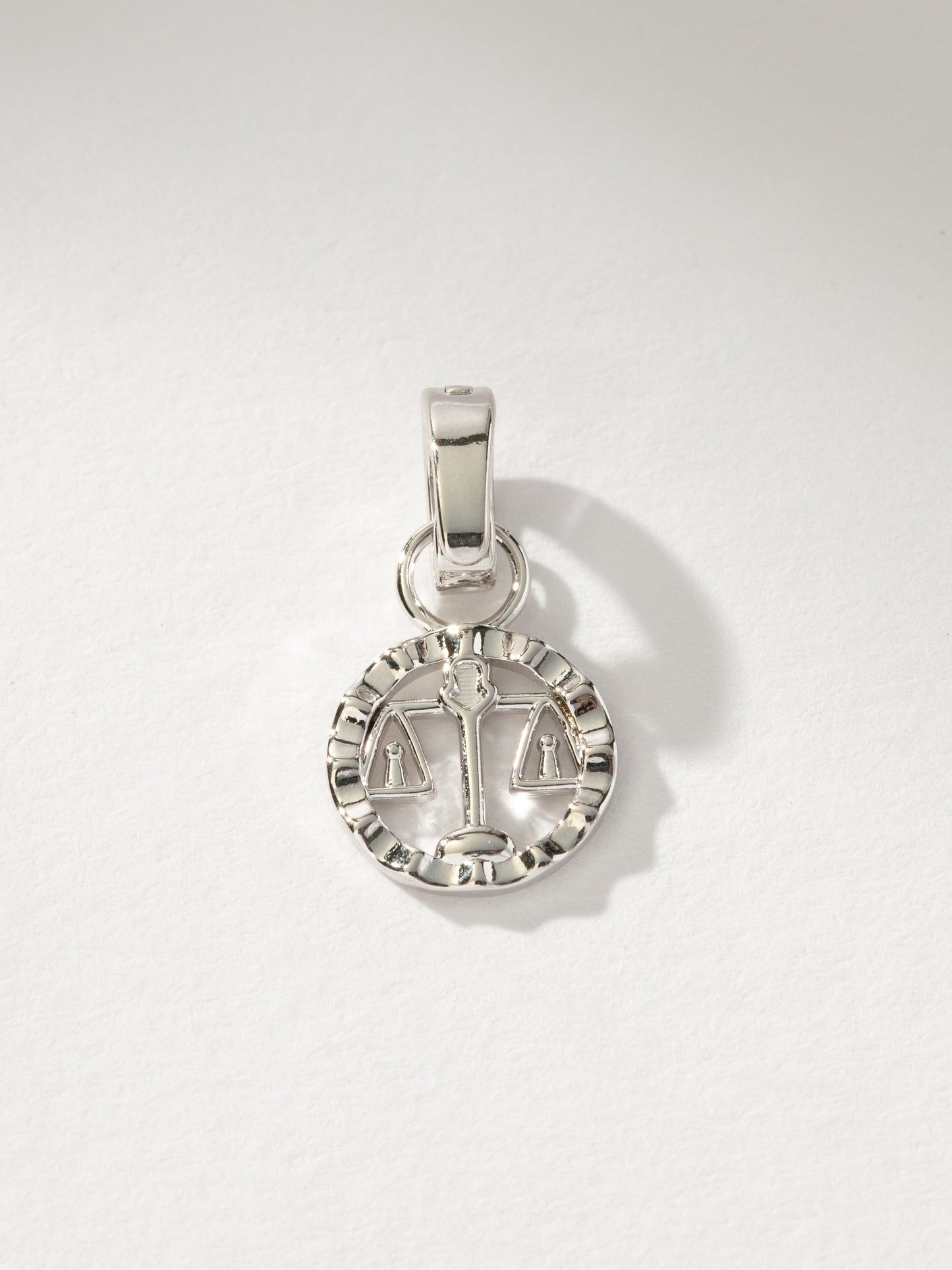 Zodiac Charm | Silver Libra | Product Image |  Uncommon James