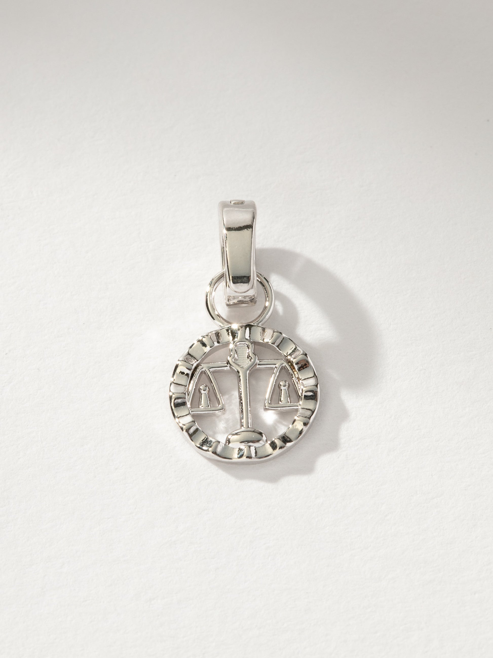 Zodiac Charm | Silver Libra | Product Image |  Uncommon James