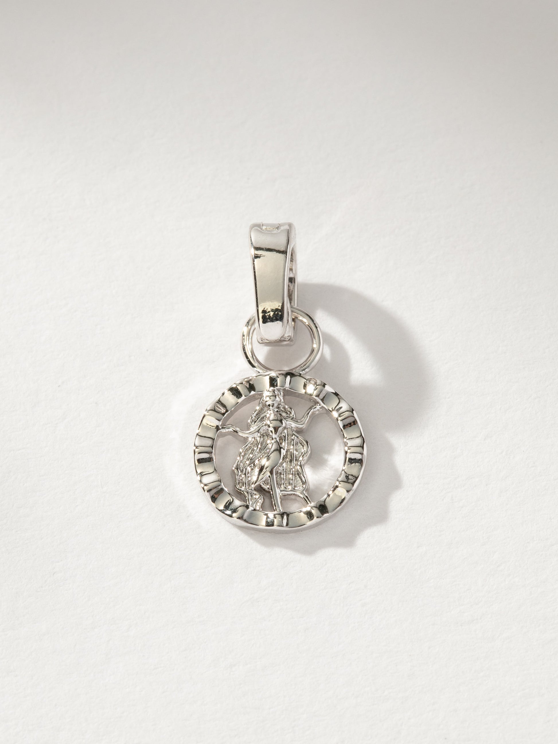 Zodiac Charm | Silver Virgo | Product Image |  Uncommon James