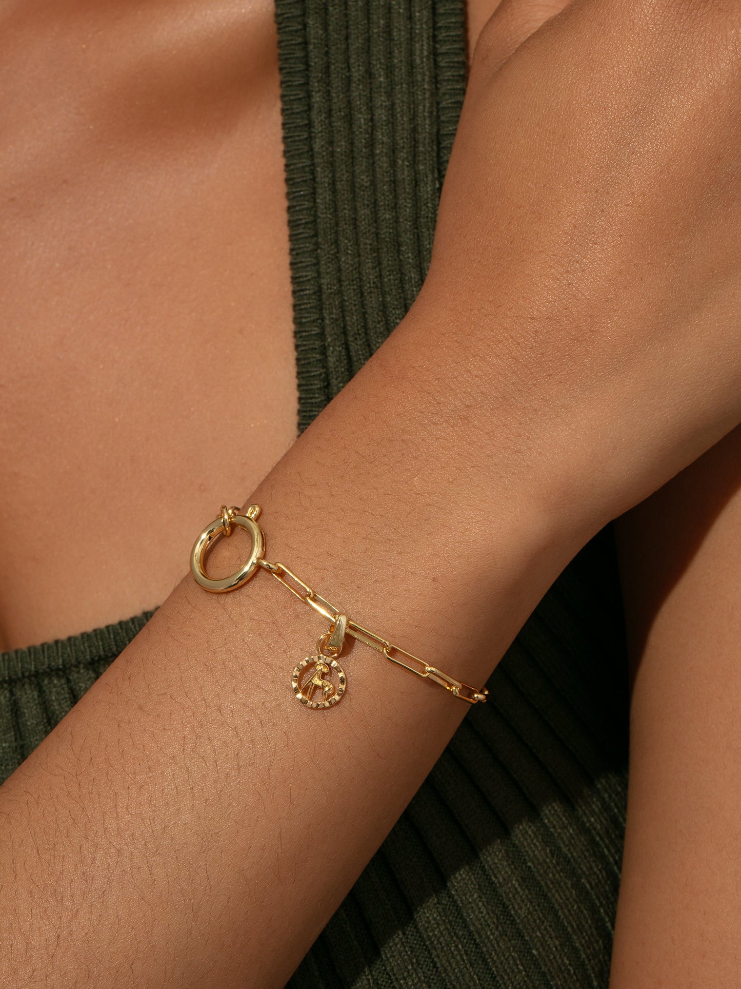 Zodiac Charm | Gold | Model Image 1 | Uncommon James