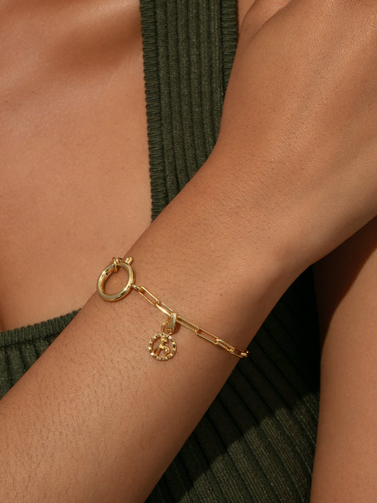 Zodiac Charm | Gold | Model Image 1 | Uncommon James