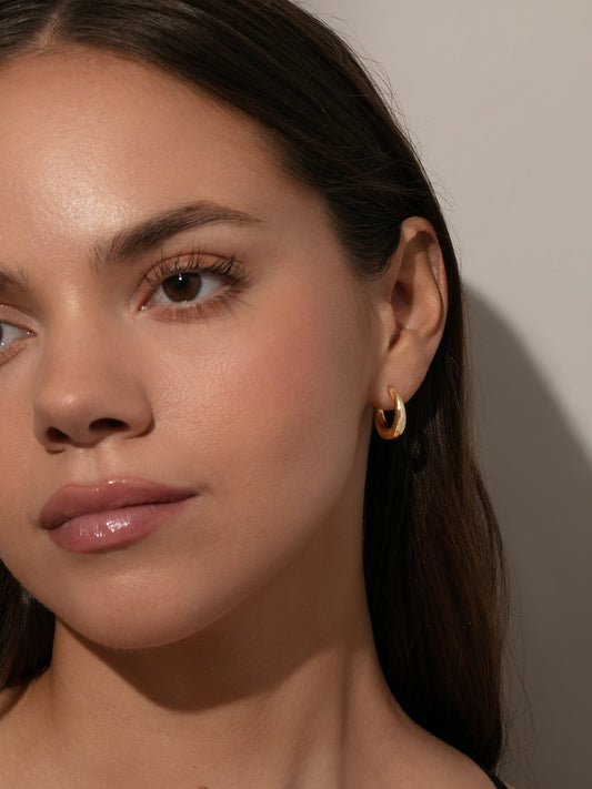  Good Looking Dome Hoop Earrings | Product Image | Uncommon James