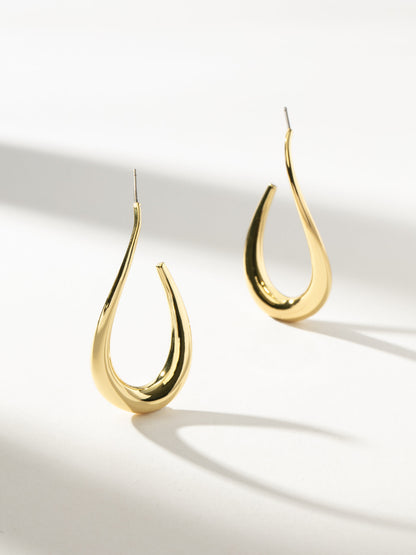 ["Plot Twist Statement Earrings ", " Product Image ", " Uncommon James"]