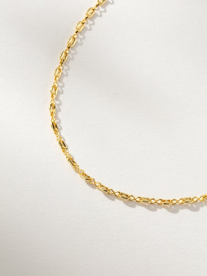 ["Eclectic Chain Necklace ", " Gold ", " Product Image ", " Uncommon James"]