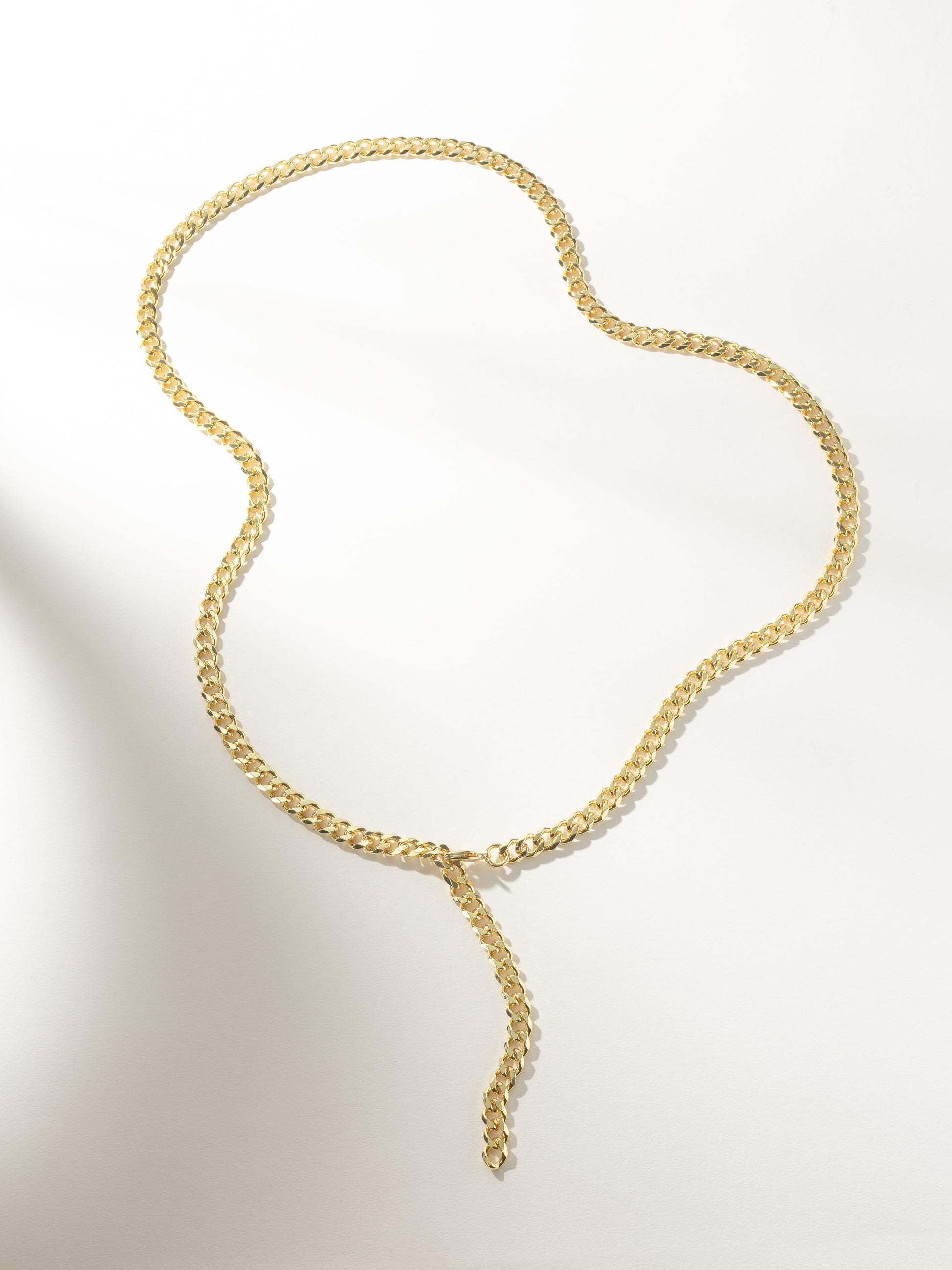 Selfish Curb Chain Belt | Gold | Product Image | Uncommon James