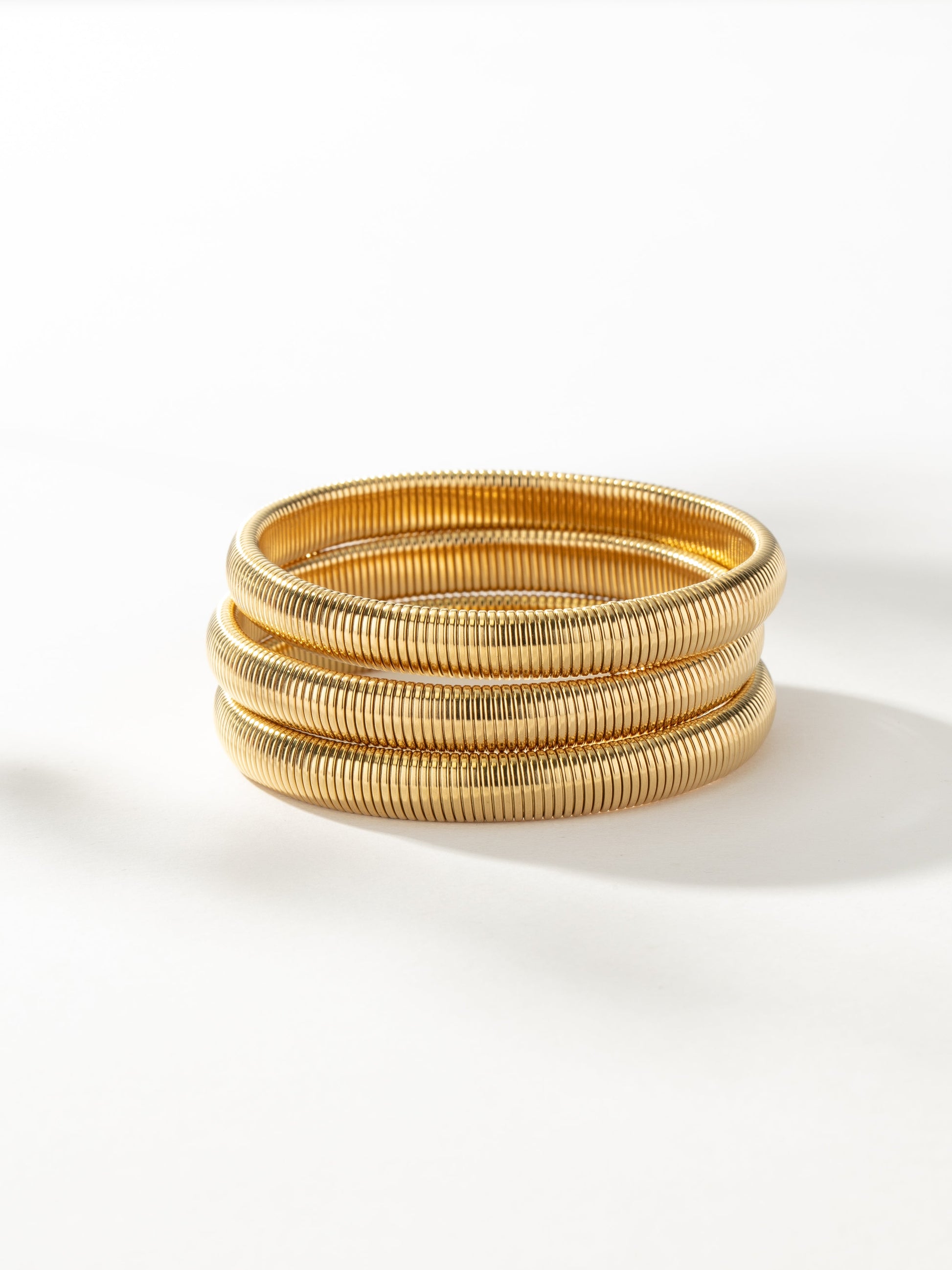 Cleo Bracelet (Set of 3) | Gold | Product Image | Uncommon James