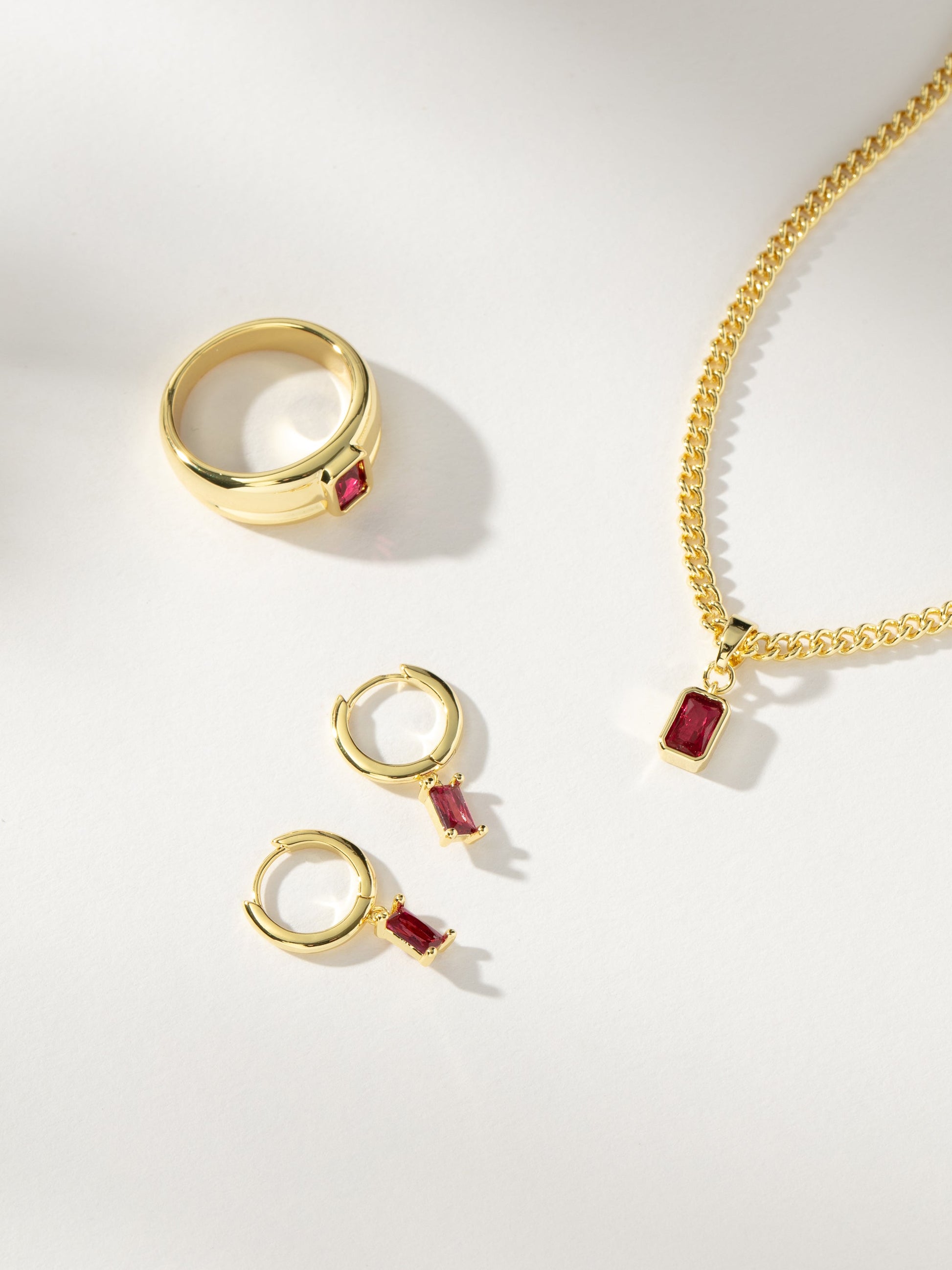 Birthstone | Gold January | Group Image | Uncommon James