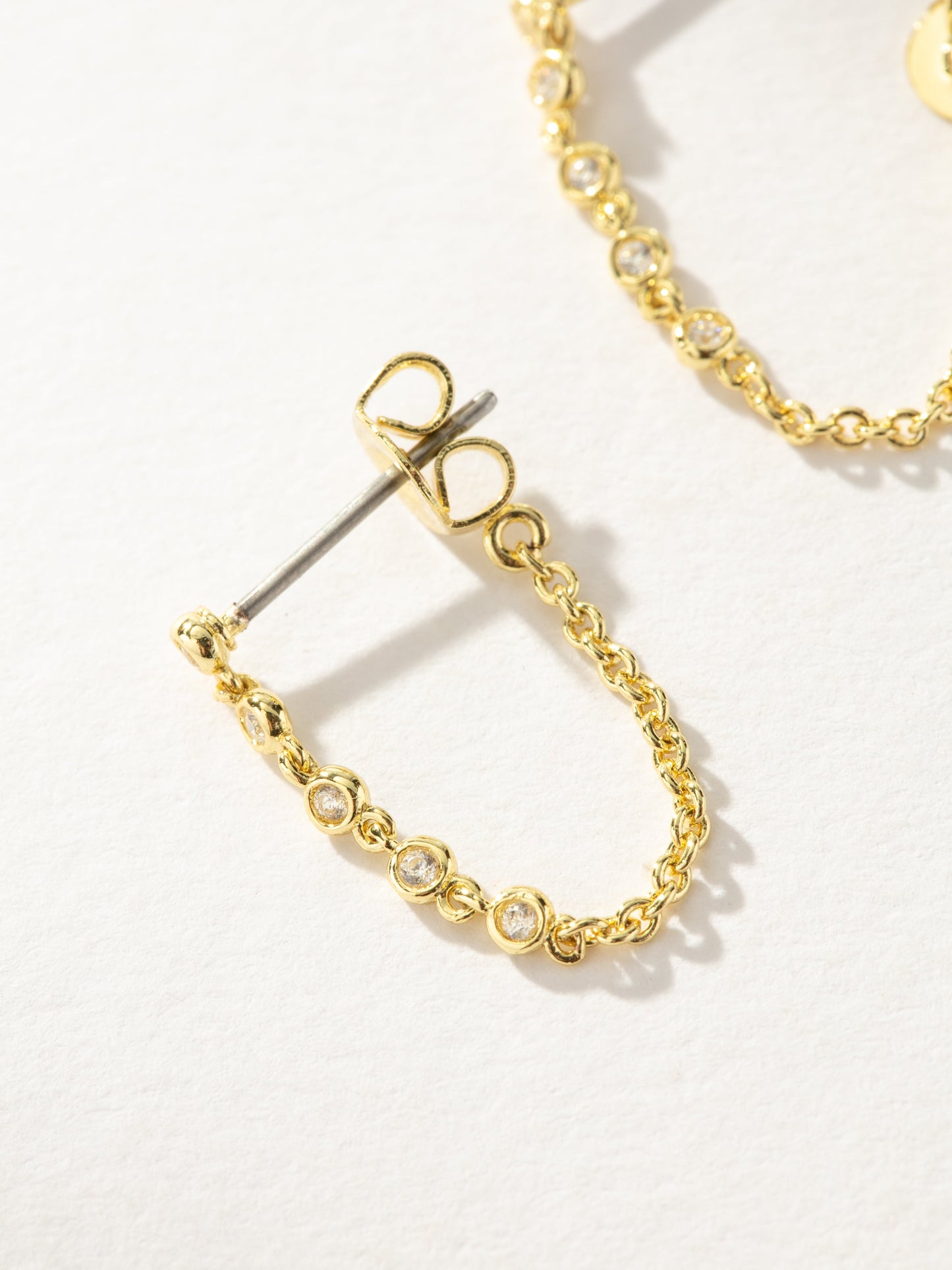 Easy Street Chain Earrings | Gold | Product Image | Uncommon James