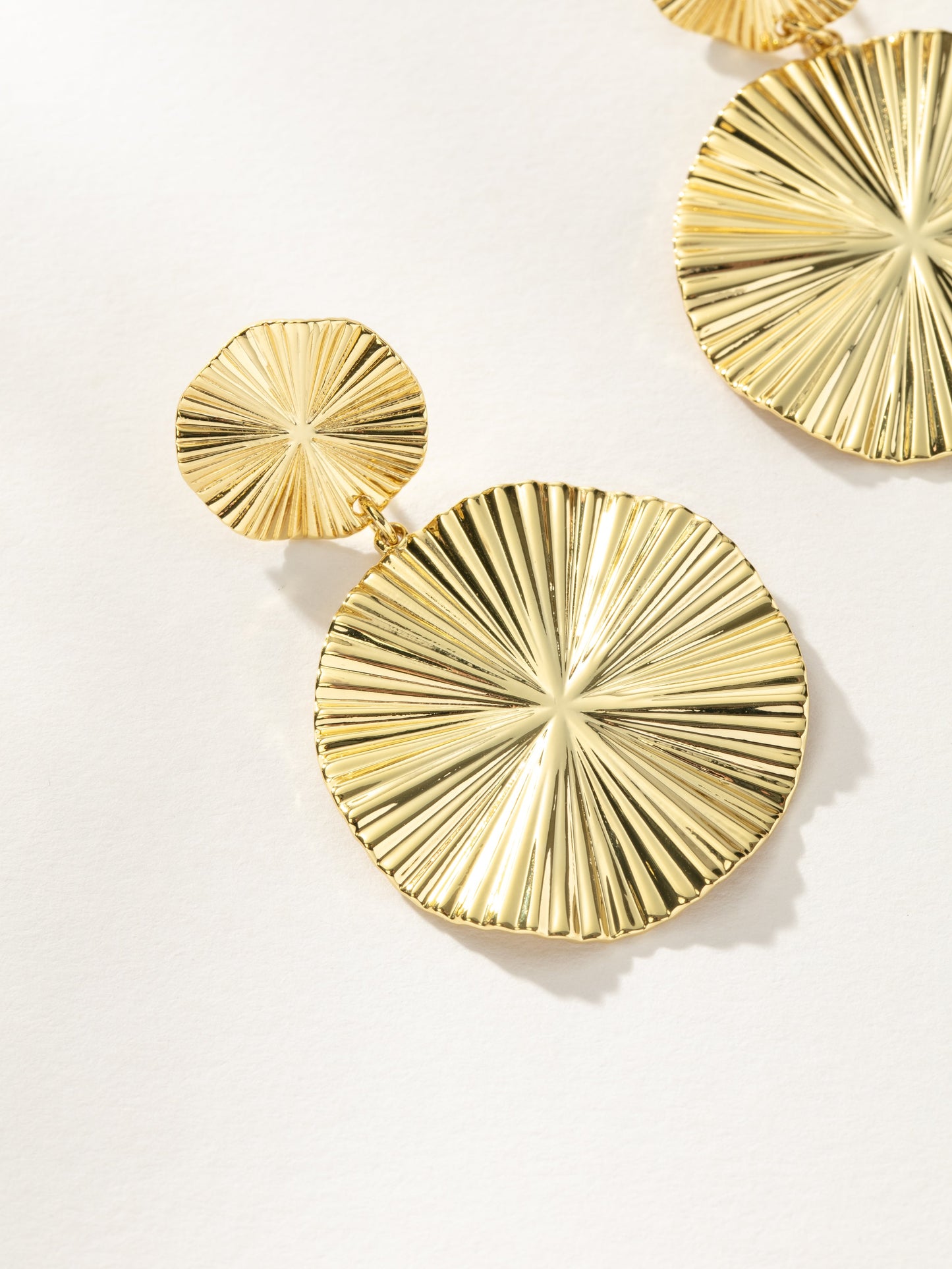 Red Carpet Statement Earrings | Gold | Product Image | Uncommon James