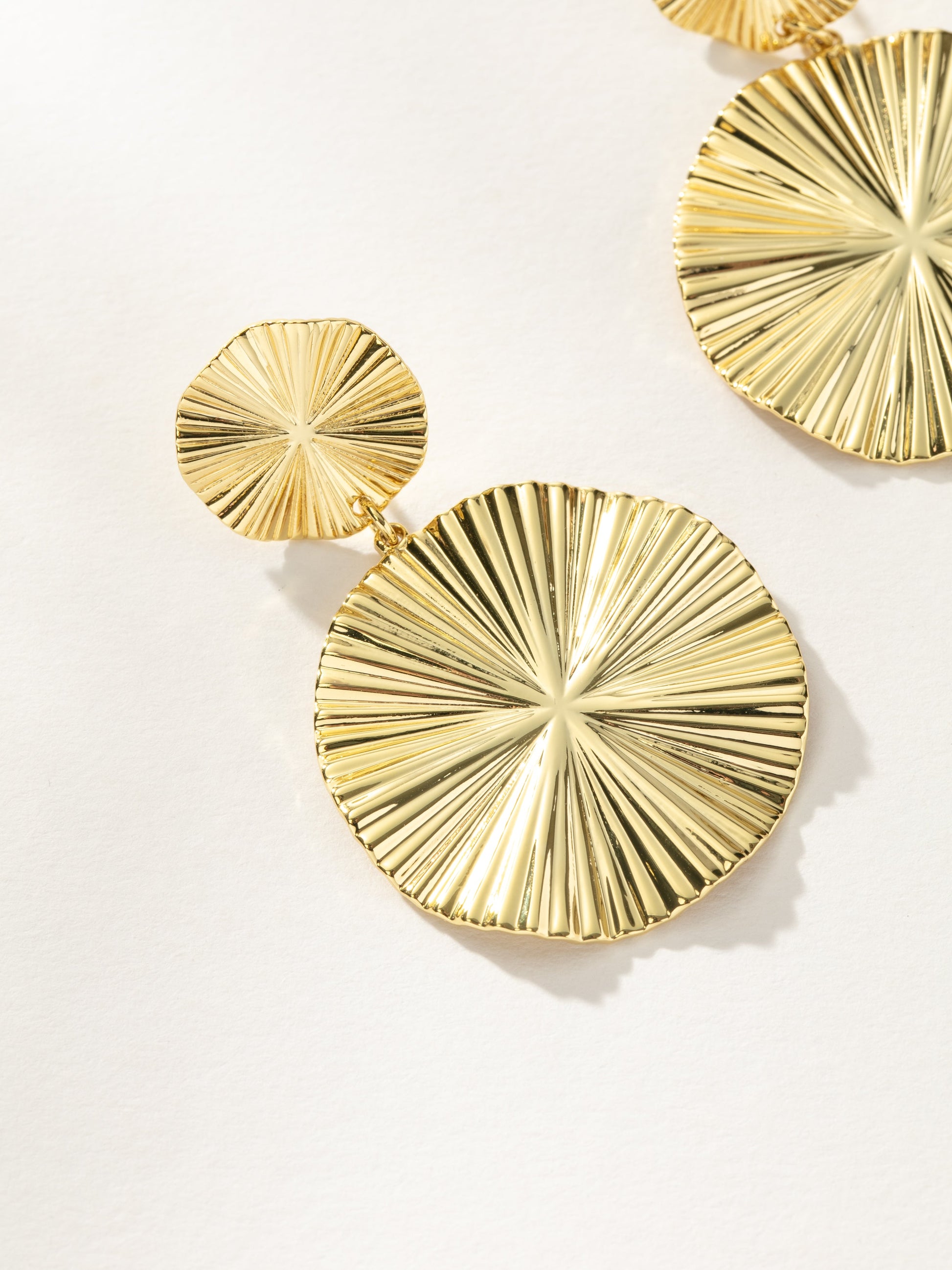 Red Carpet Statement Earrings | Gold | Product Image | Uncommon James